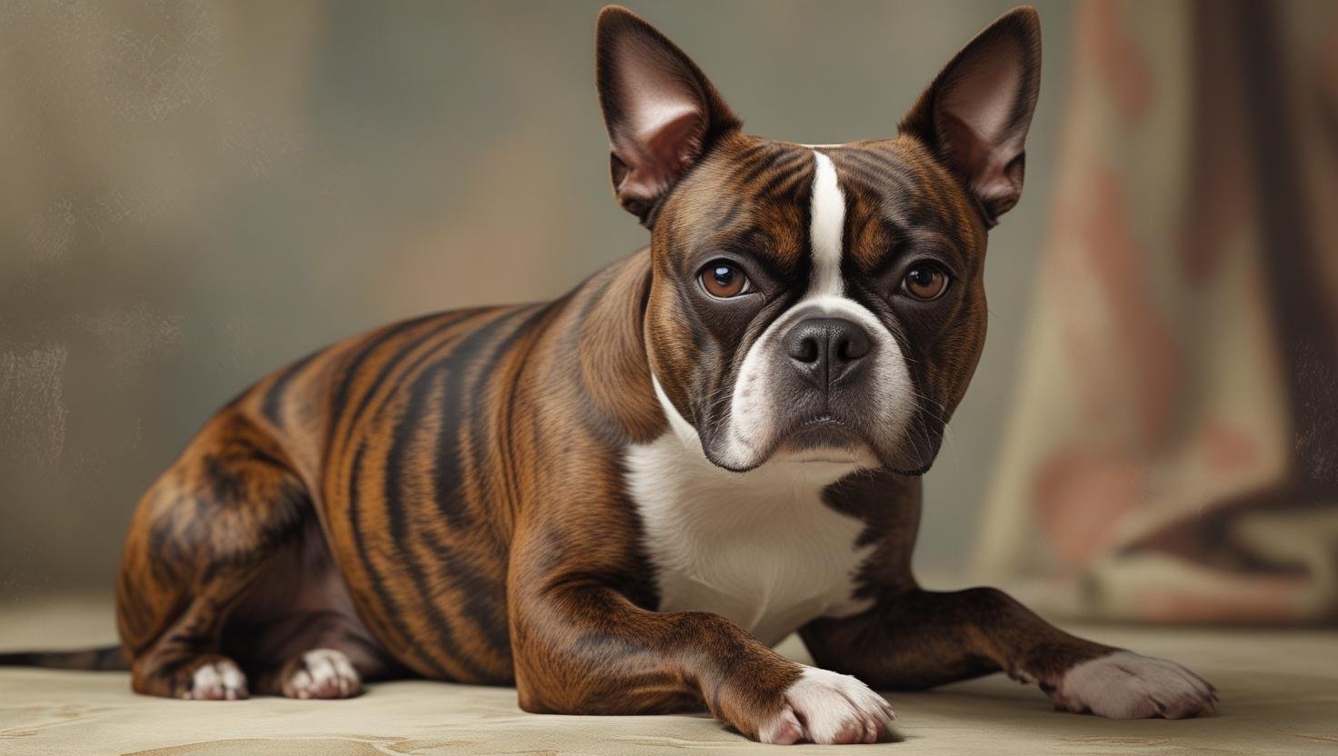 Brindle Boston Terrier The Tiger Striped Charm of Americas Gentleman
