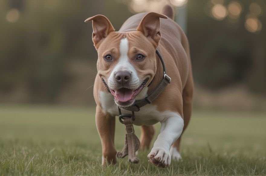 Pit Bull Staffordshire Terrier Mix a Loyal Loving Companion