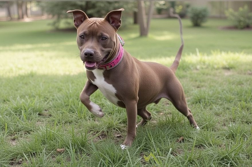 Pit Bull Staffordshire Terrier Mix a Loyal Loving Companion
